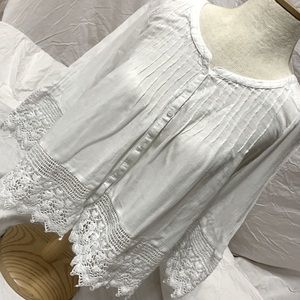 Womens XS/TP Lace Blouse